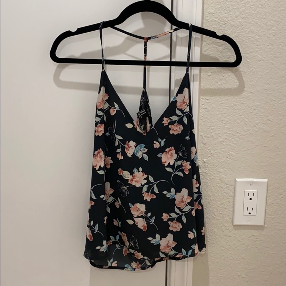 F21 Floral tank - Medium